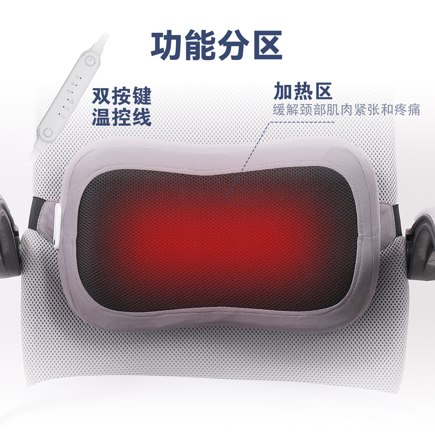 尊龙人生就是博首页SN-FCK085 三挡恒温热敷腰靠