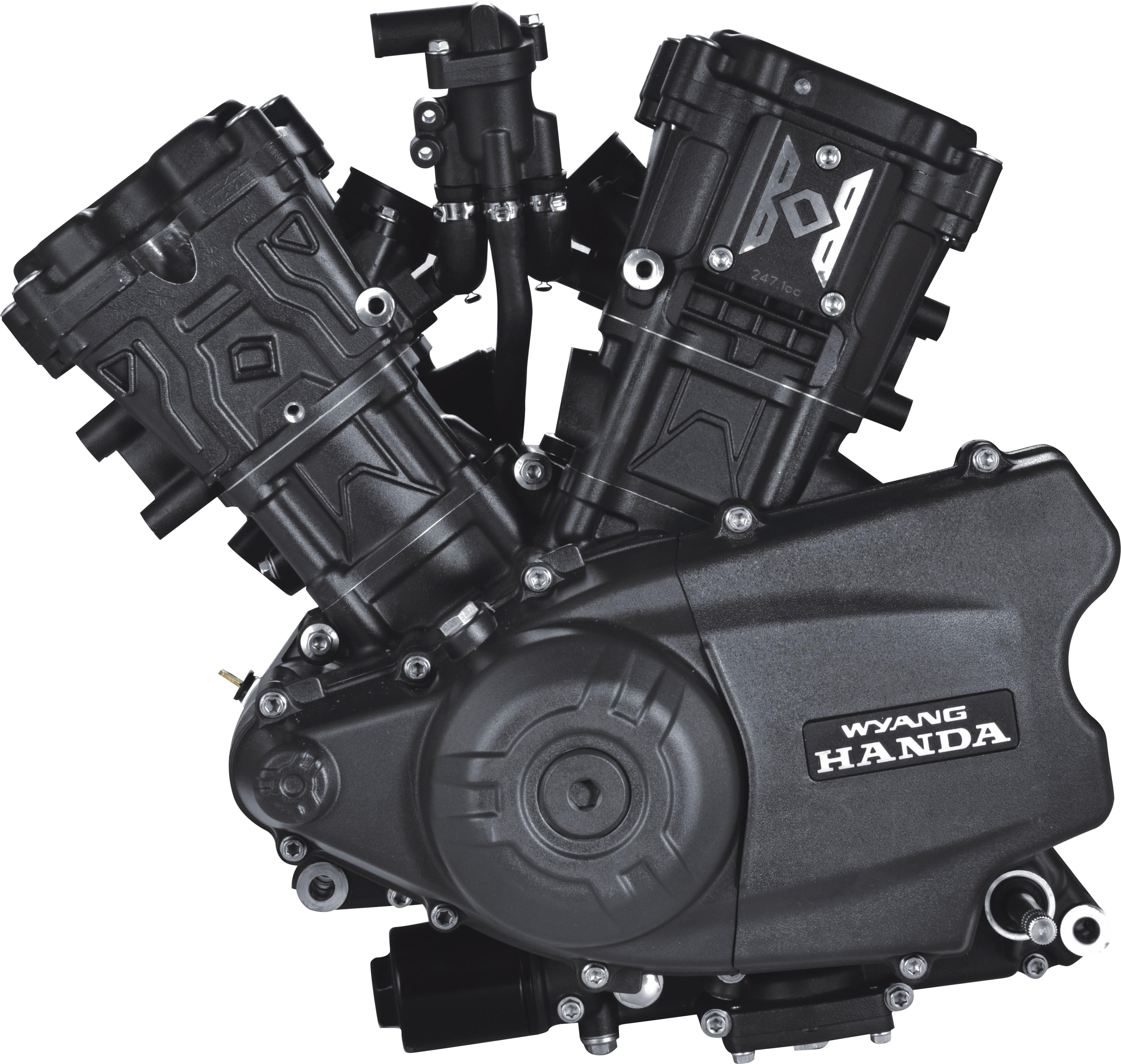 發動機2V53MM(250cc)/2V58MN(300cc)