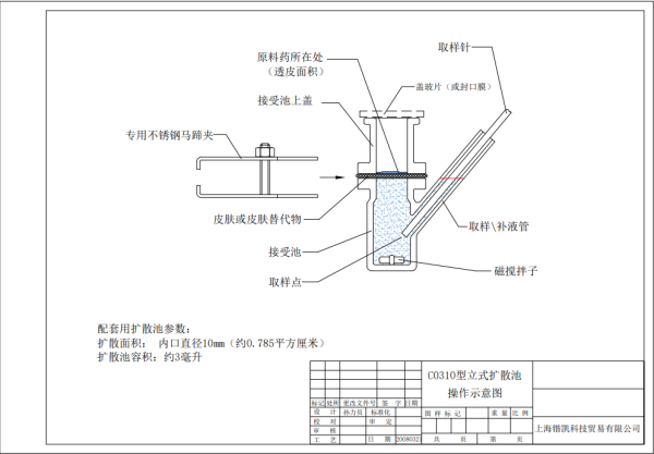 C0310型立式改進(jìn)型Franz擴(kuò)散池