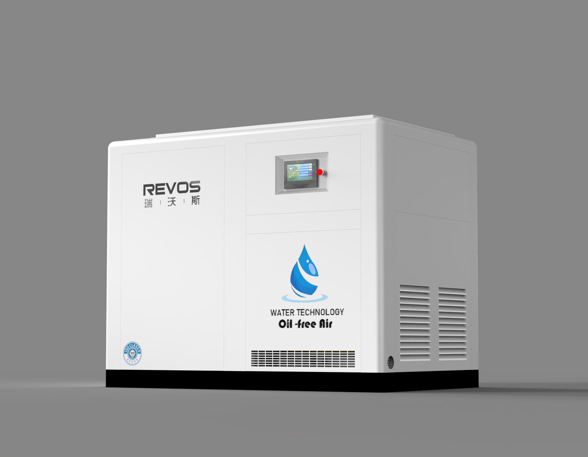 (RWV55A) 55KW水潤滑螺桿空壓機