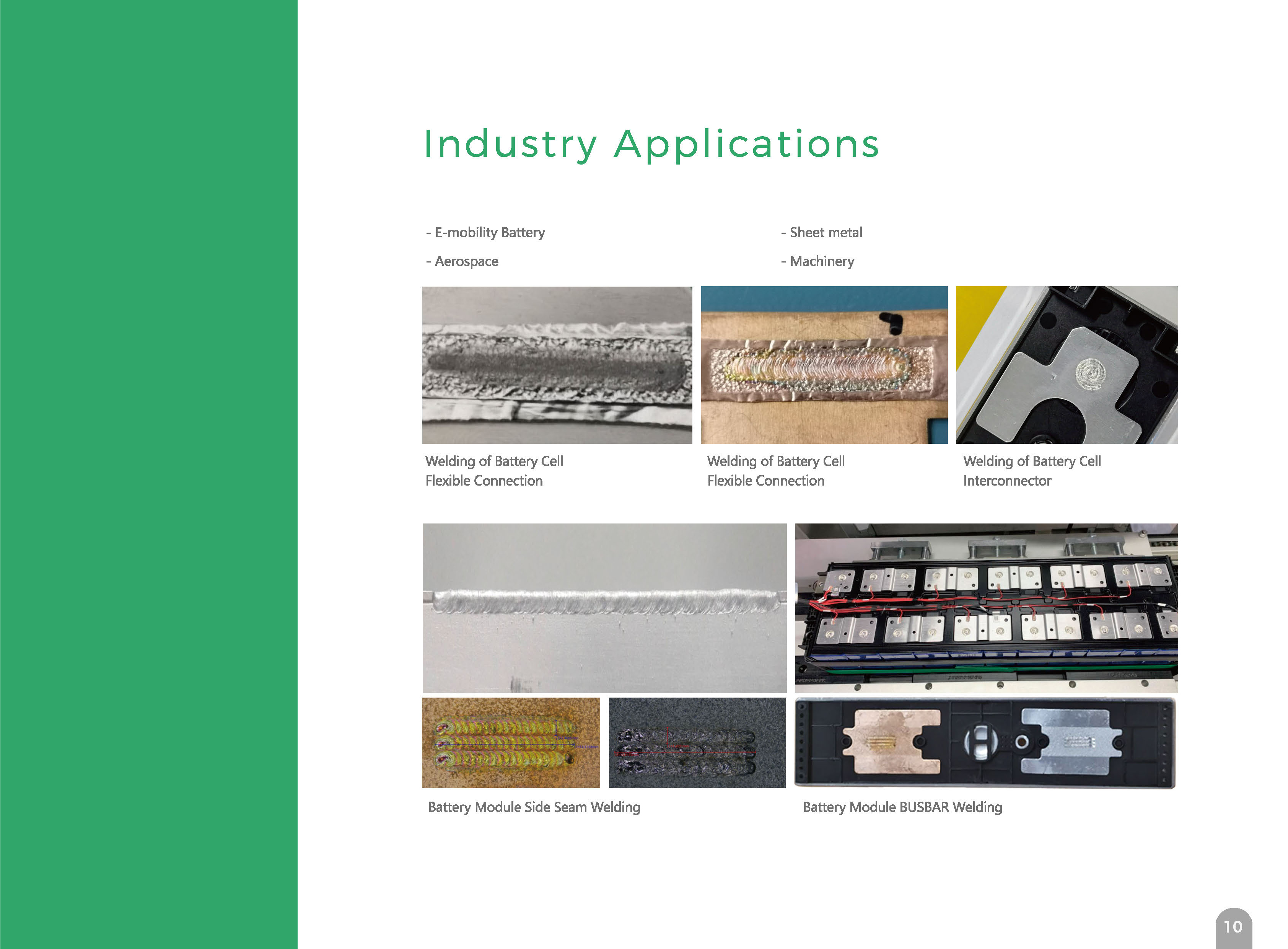 XW100 Laser Welding - Subsystem