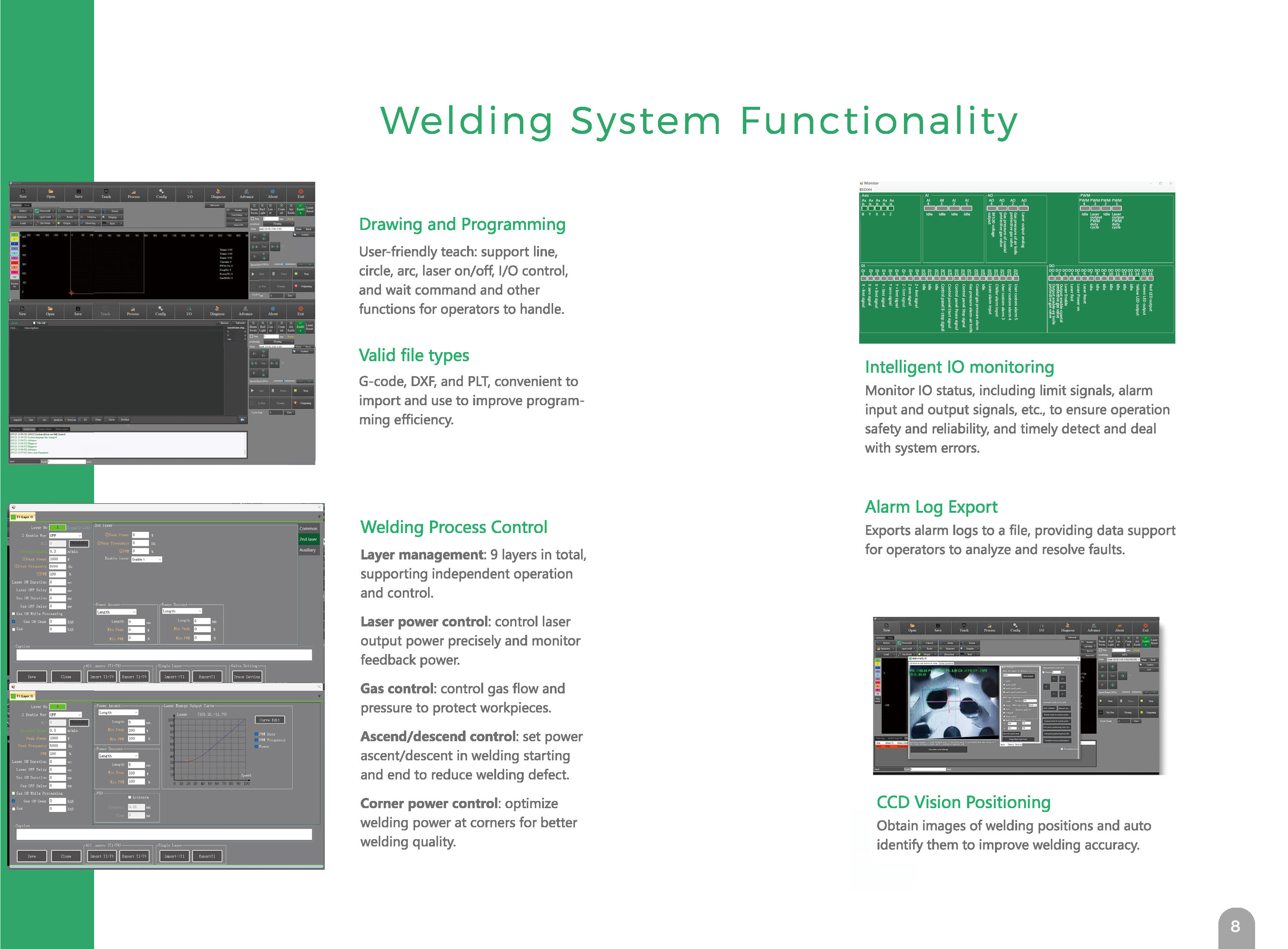 XW100 Laser Welding - Subsystem