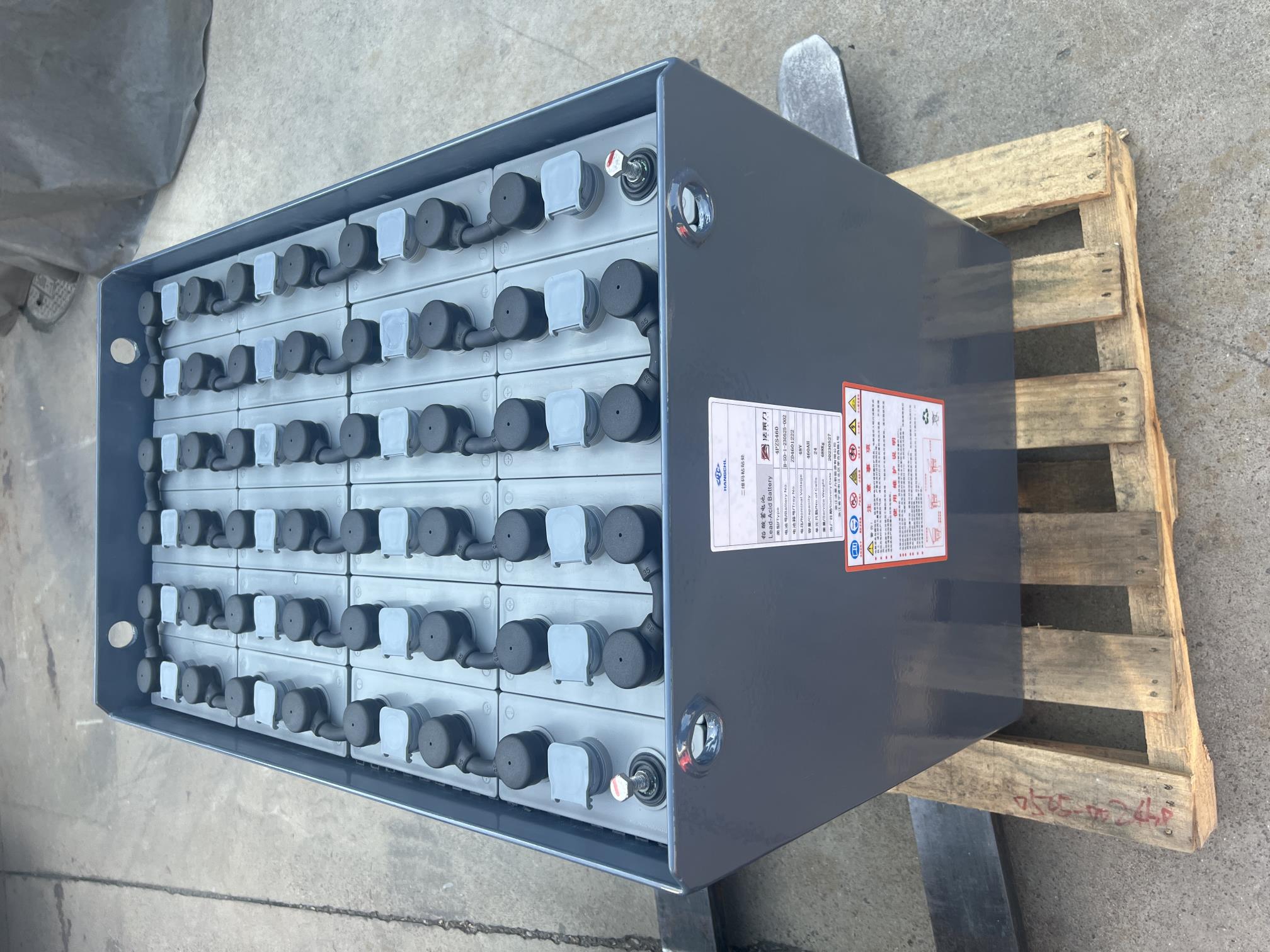 杭叉CPDS13J叉車蓄電池 24-4PZS400 48V 400AH 杭叉3支點(diǎn)鉛酸電瓶組