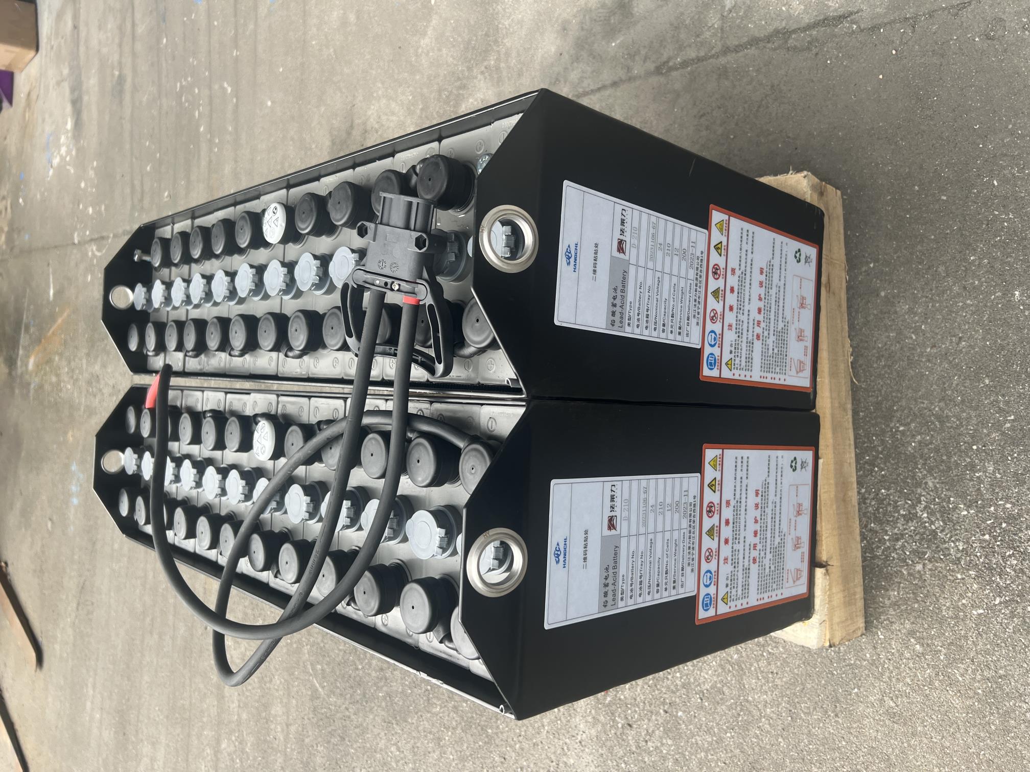 諾力PSB12堆高車叉車蓄電池12-3PZS210 24V 210AH 