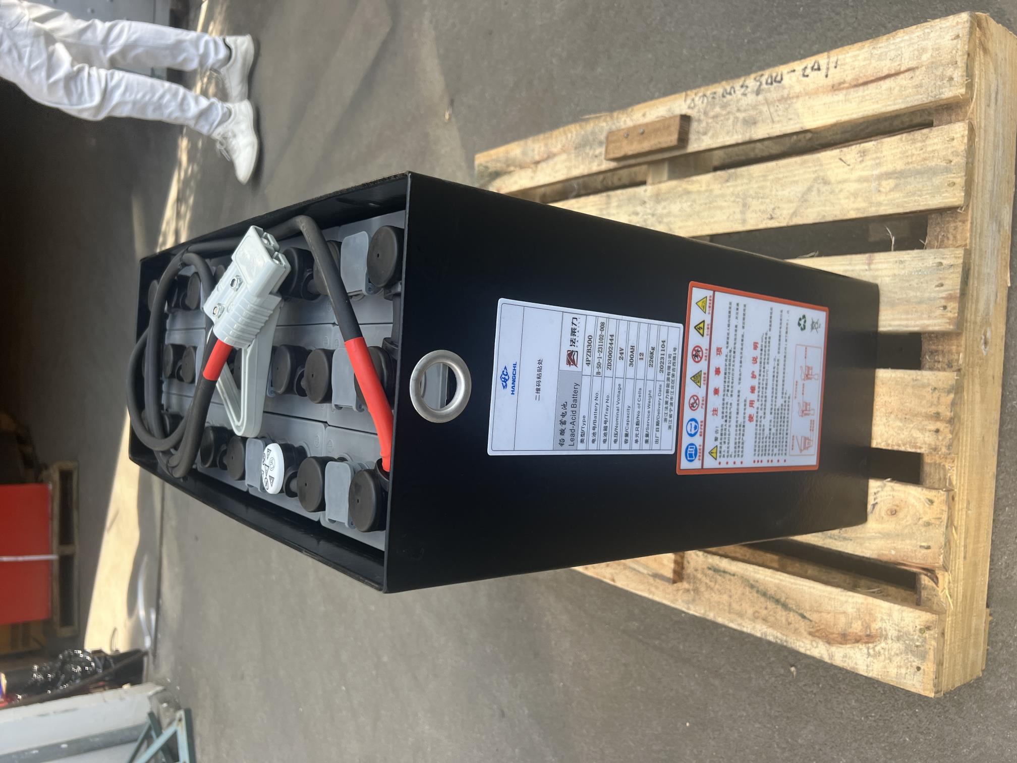 合力力達(dá)（托盤堆垛車）CDD20叉車蓄電池 12-4PZB300 24V 300AH 