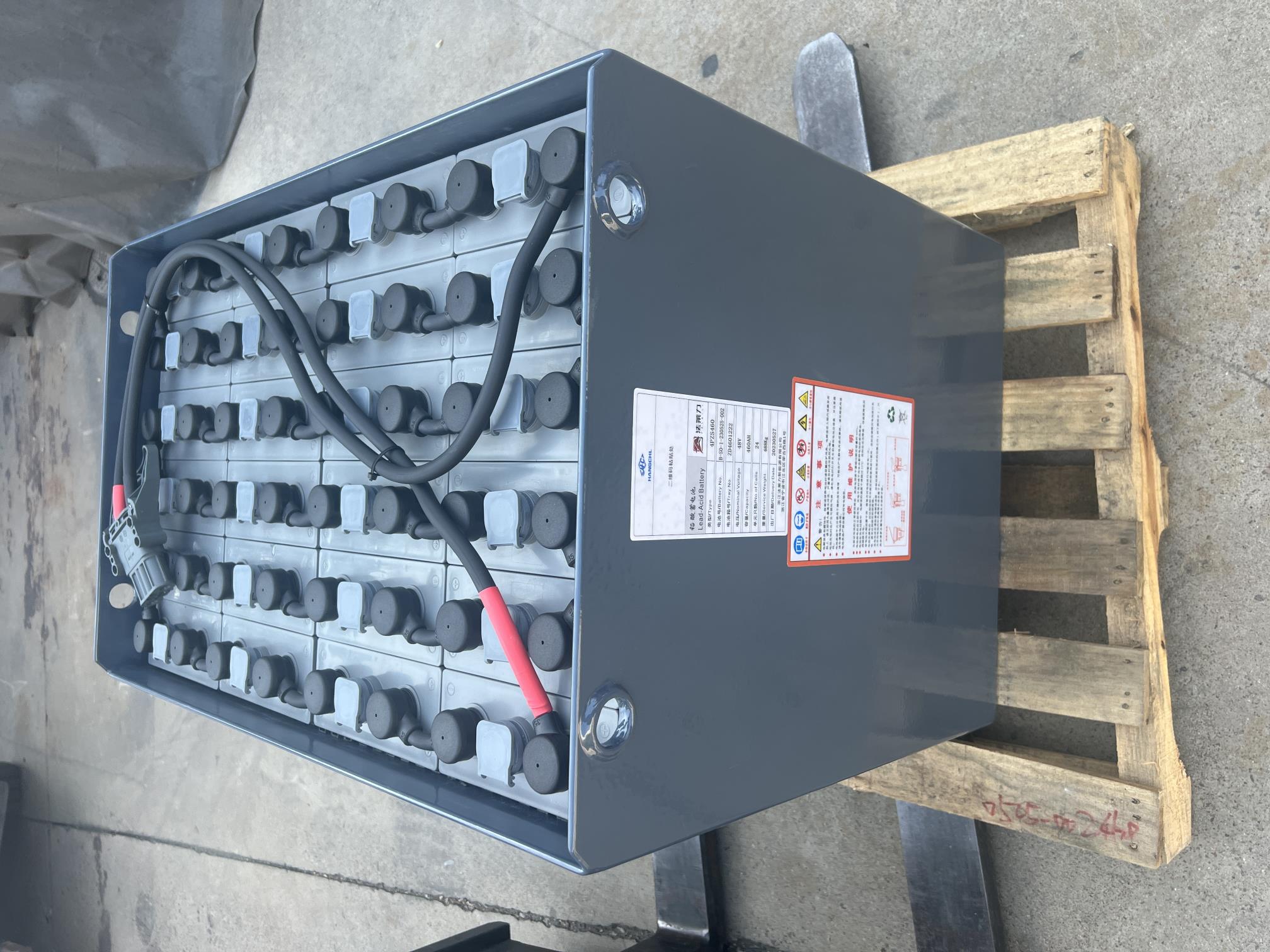 杭叉CPDS13J叉車蓄電池 24-4PZS400 48V 400AH 杭叉3支點(diǎn)鉛酸電瓶組