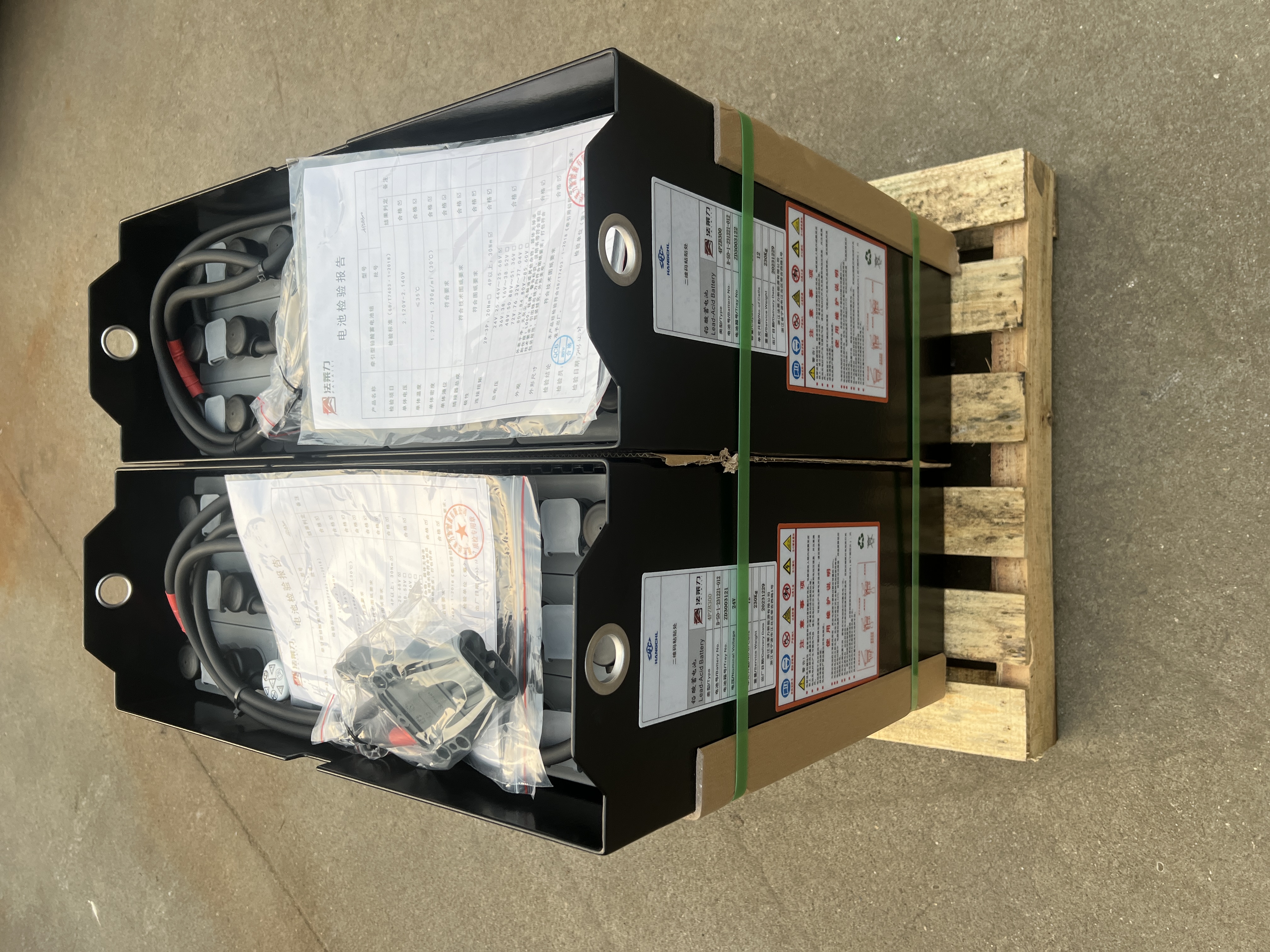 杭叉托盤搬運車 CBD30-ACS 鉛酸蓄電池 4PZB300 12PCS 24V 300Ah