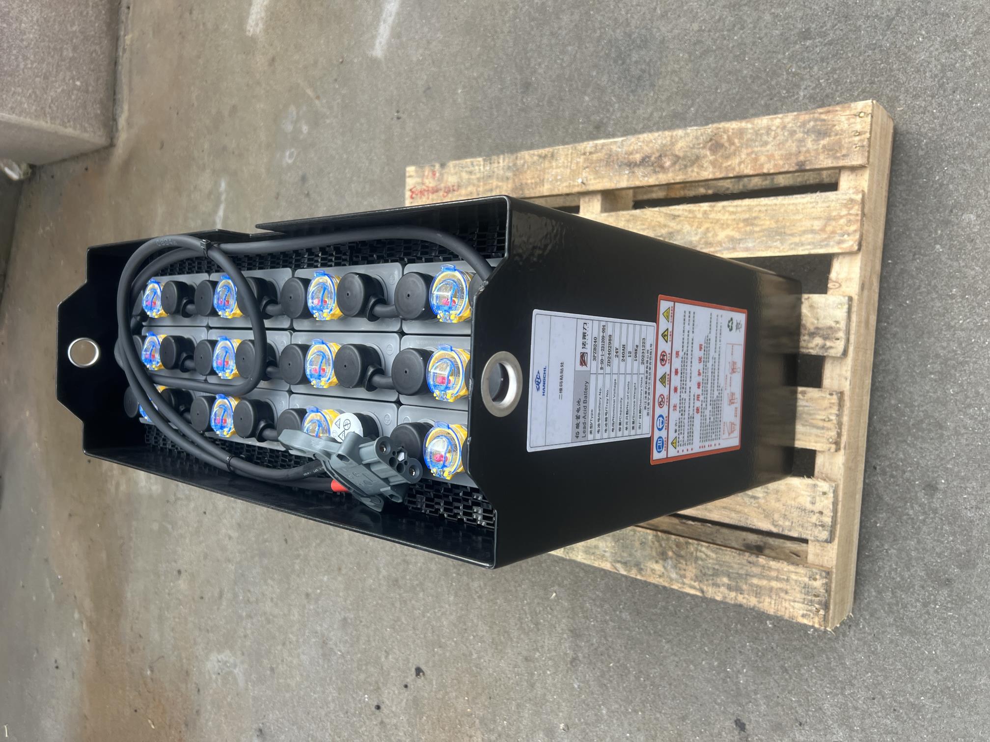 杭叉托盤搬運車 CBD20-ACS 鉛酸蓄電池 3PZB240 12PCS 24V 240Ah