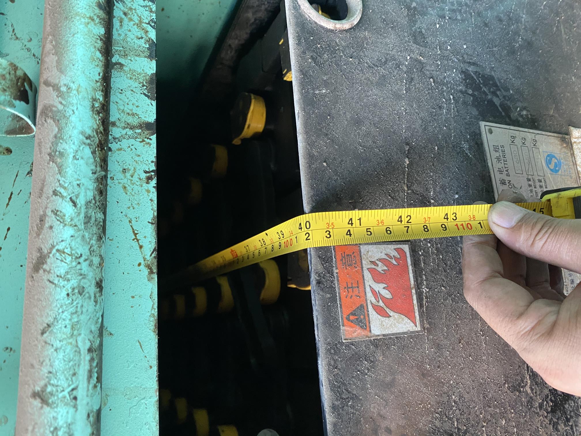 寧波海邁克電動叉車 CPD15K 鉛酸蓄電池 24-7PZB420  48V 420Ah  海邁克原裝電瓶廠家