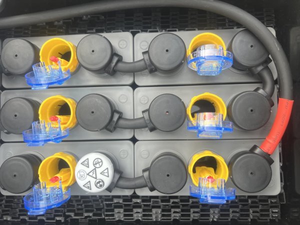 杭叉托盤搬運車 CBD20-ACS 鉛酸蓄電池 3PZB240 12PCS 24V 240Ah