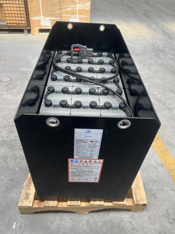 寧波海邁克電動叉車 CPD15K 鉛酸蓄電池 24-7PZB420  48V 420Ah  海邁克原裝電瓶廠家