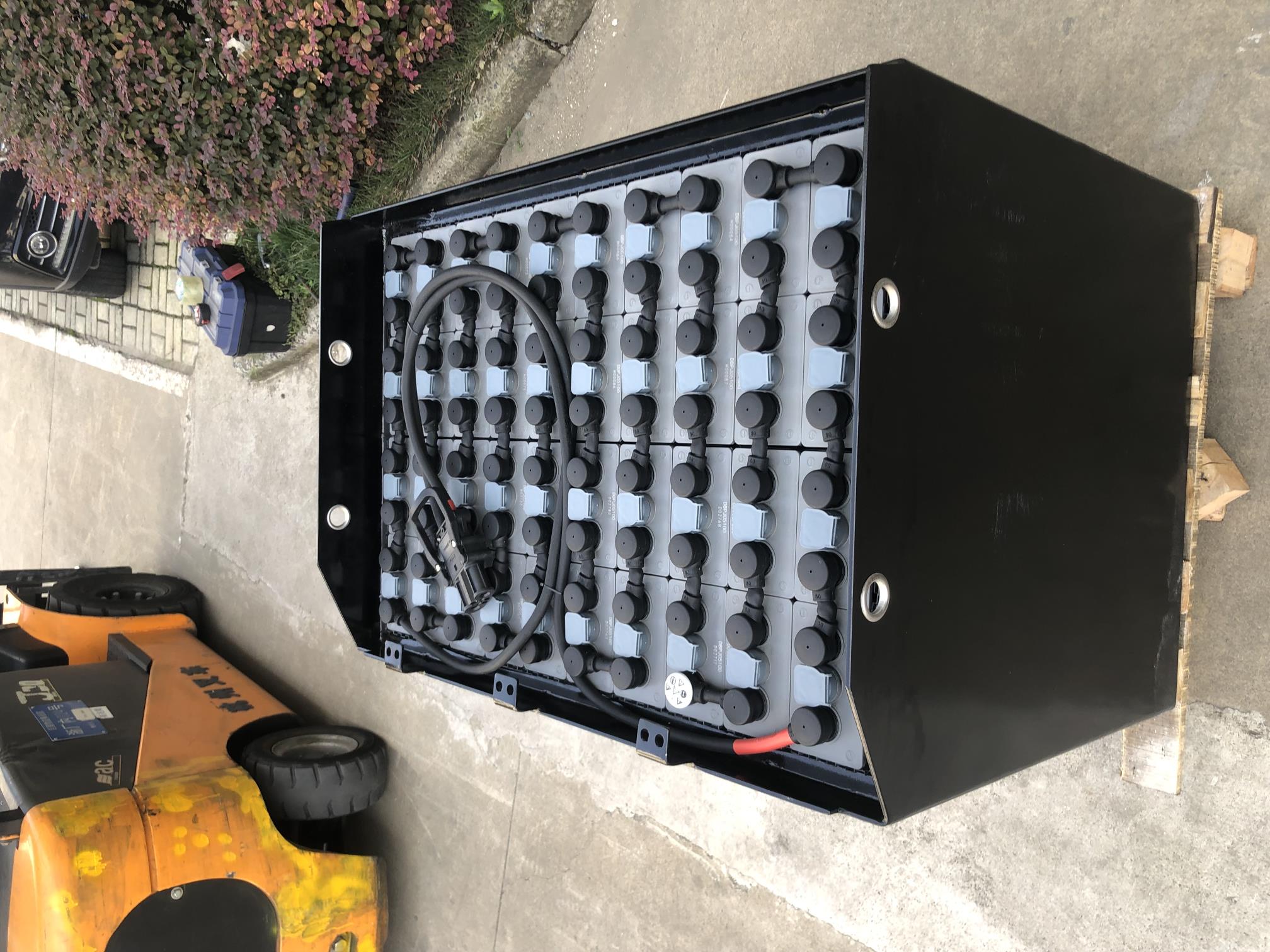 寧波海邁克電動叉車 CPD30KJ1 鉛酸蓄電池 40-5PZB500  80V 500Ah  海邁克原裝電瓶廠家