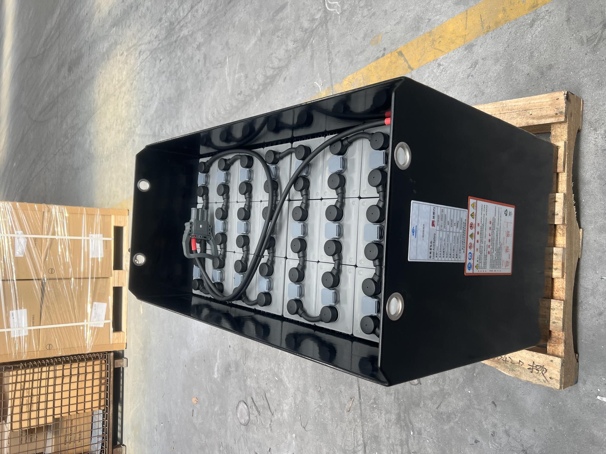 寧波海邁克電動叉車 CPD15K 鉛酸蓄電池 24-7PZB420  48V 420Ah  海邁克原裝電瓶廠家