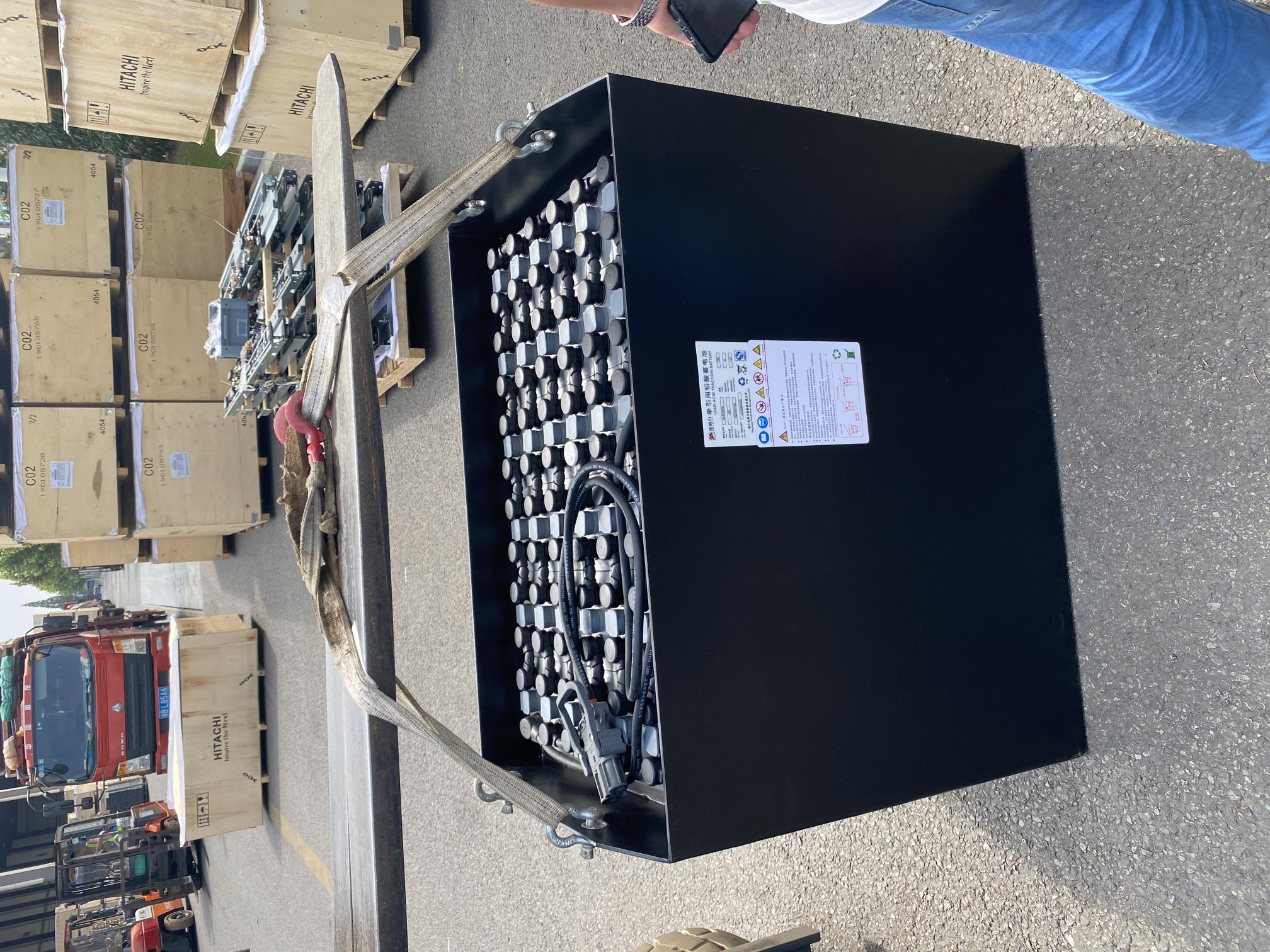 寧波海邁克電動叉車 CPD30KJ1 鉛酸蓄電池 40-5PZB500  80V 500Ah  海邁克原裝電瓶廠家