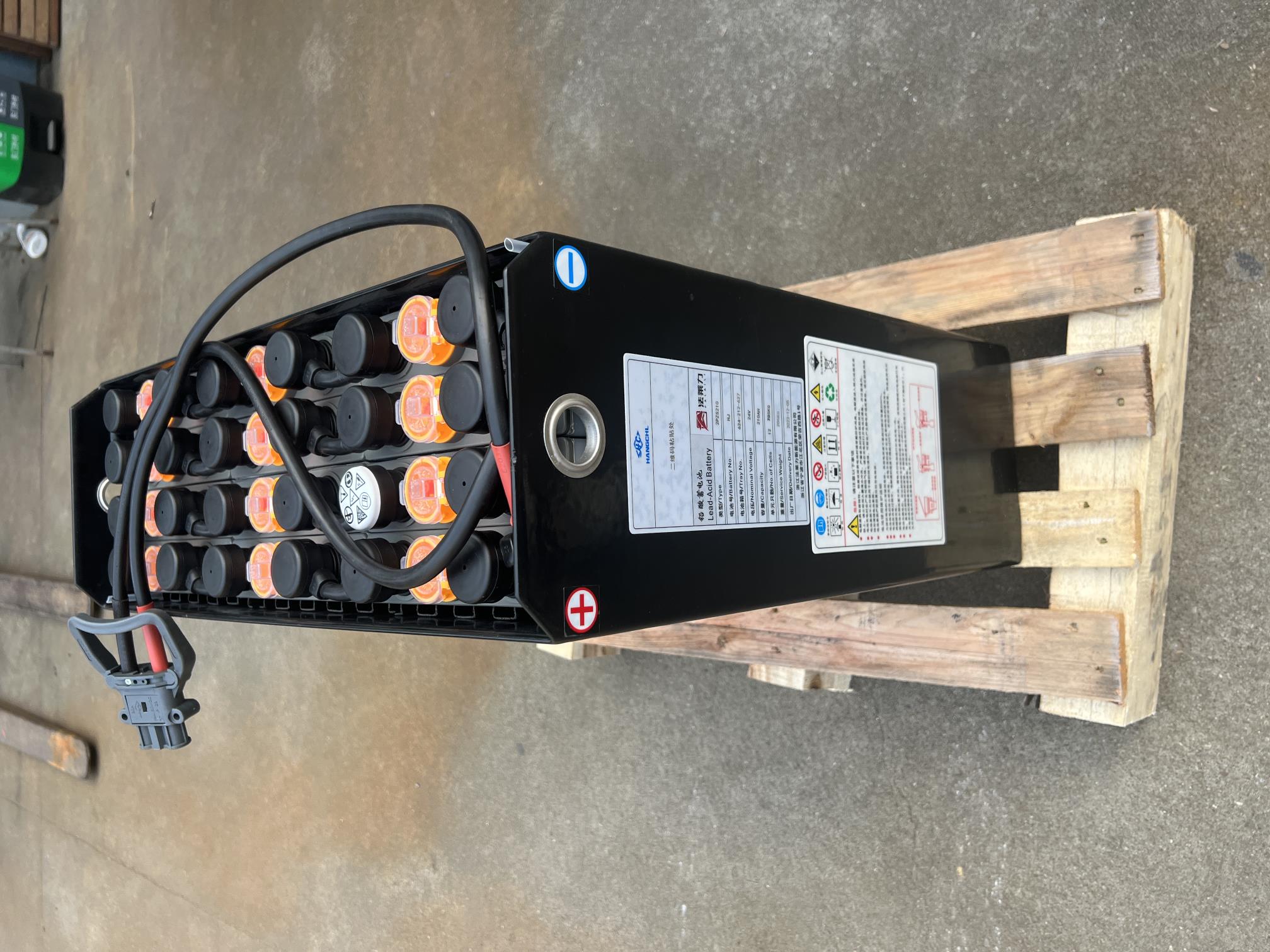 諾力PT20站駕式托盤車叉車蓄電池 12-2PZS210 24V 210AH