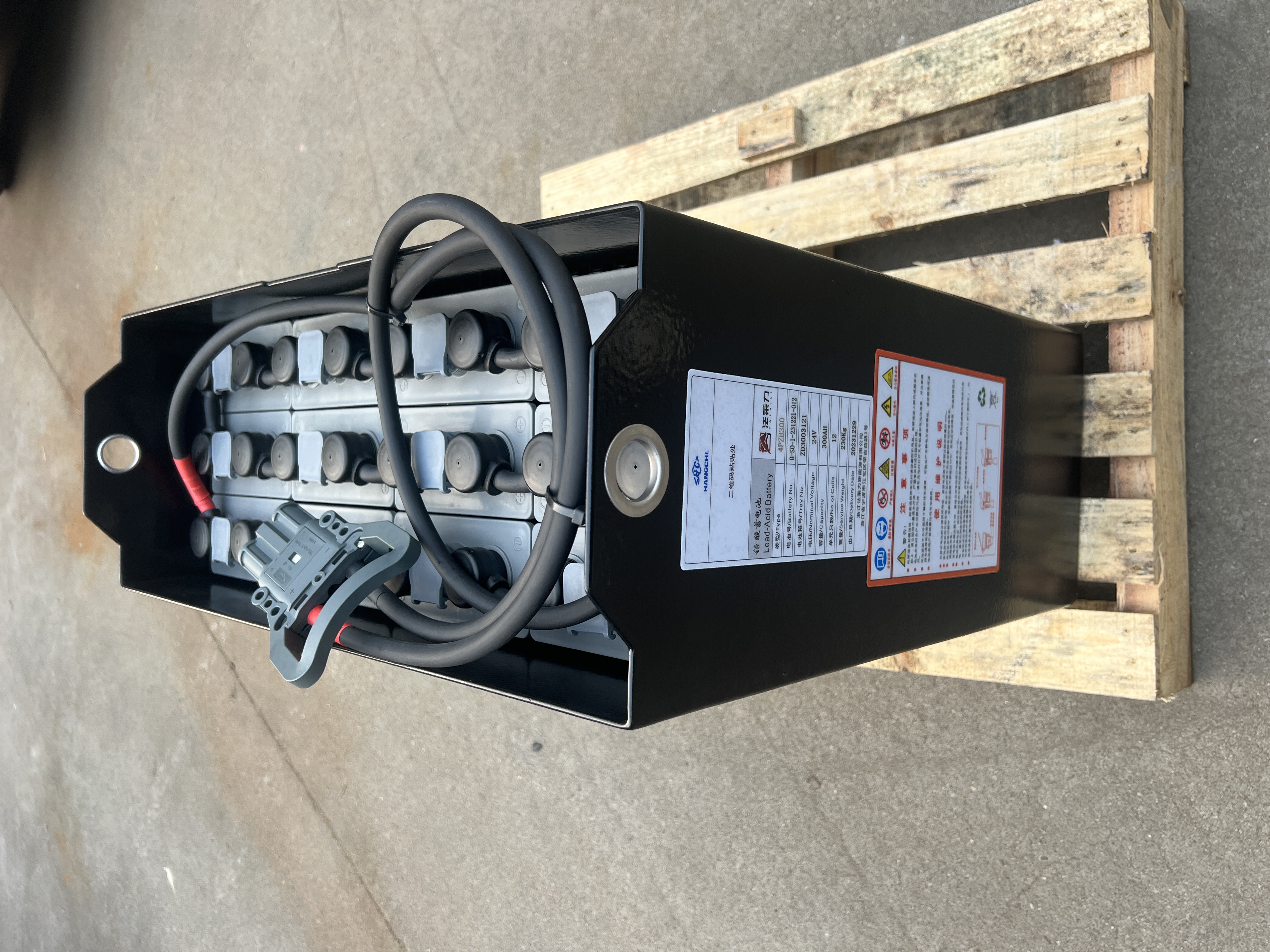 杭叉托盤搬運車 CBD30-ACS 鉛酸蓄電池 4PZB300 12PCS 24V 300Ah