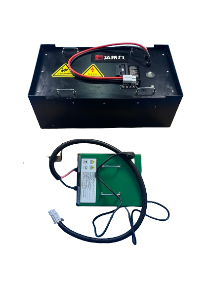 小廠改裝生產(chǎn)的電動(dòng)叉車適配51.2V205AH鋰離子電池系統(tǒng)