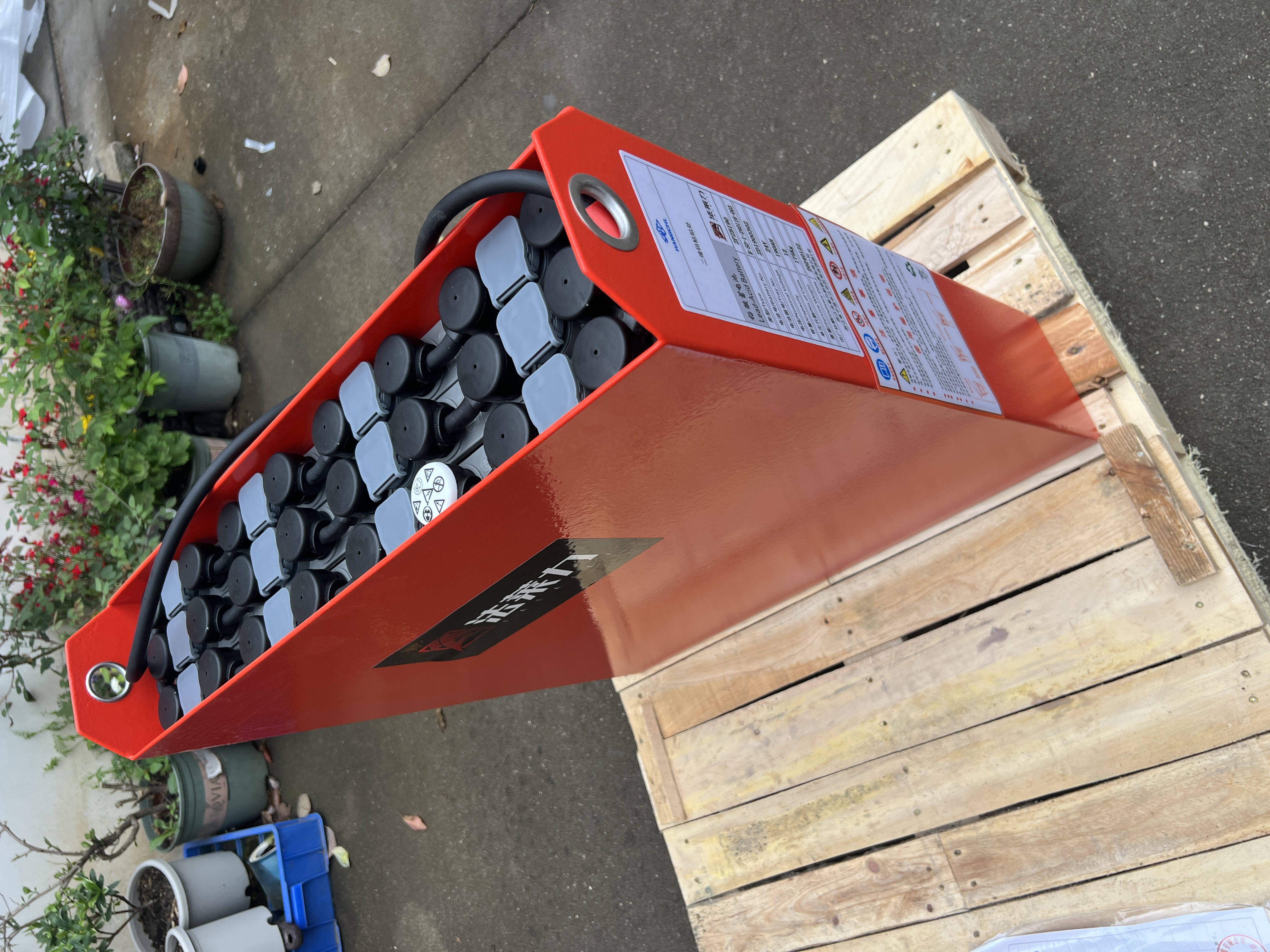 林德L10 L2堆高車(chē)叉車(chē)蓄電池 12-2PZB190 24V 190AH