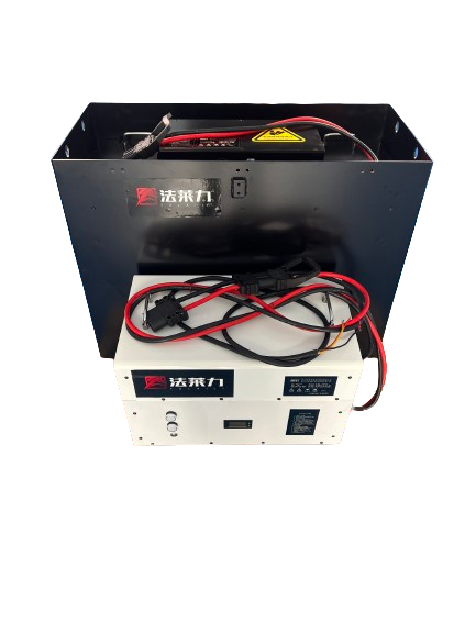 江淮1.6噸電動叉車鉛酸電池改鋰電池 原鉛酸電池改為鋰電池51.2V 300AH