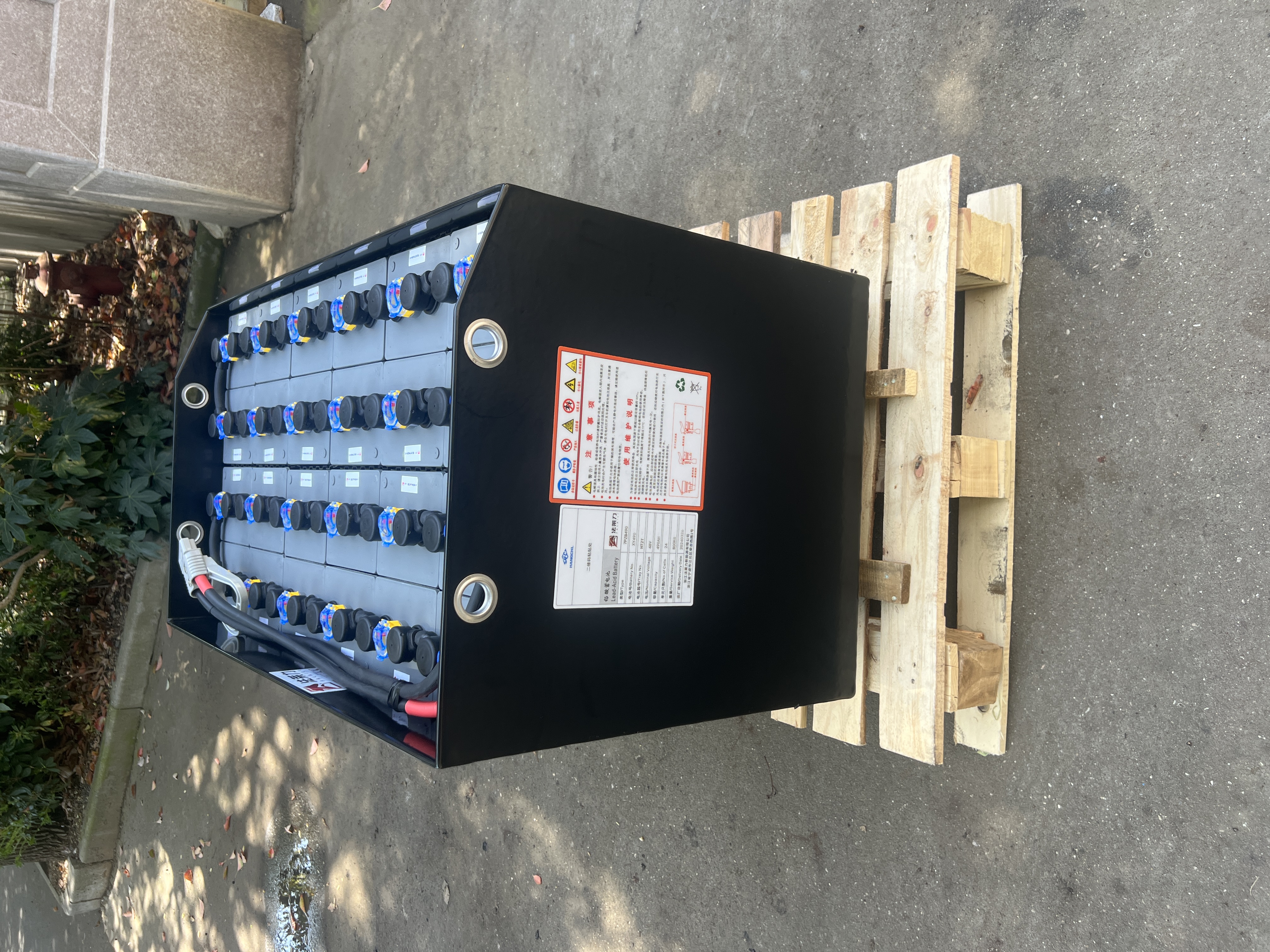 小松2噸平衡重叉車蓄電池 24-7PZB490 48V490AH