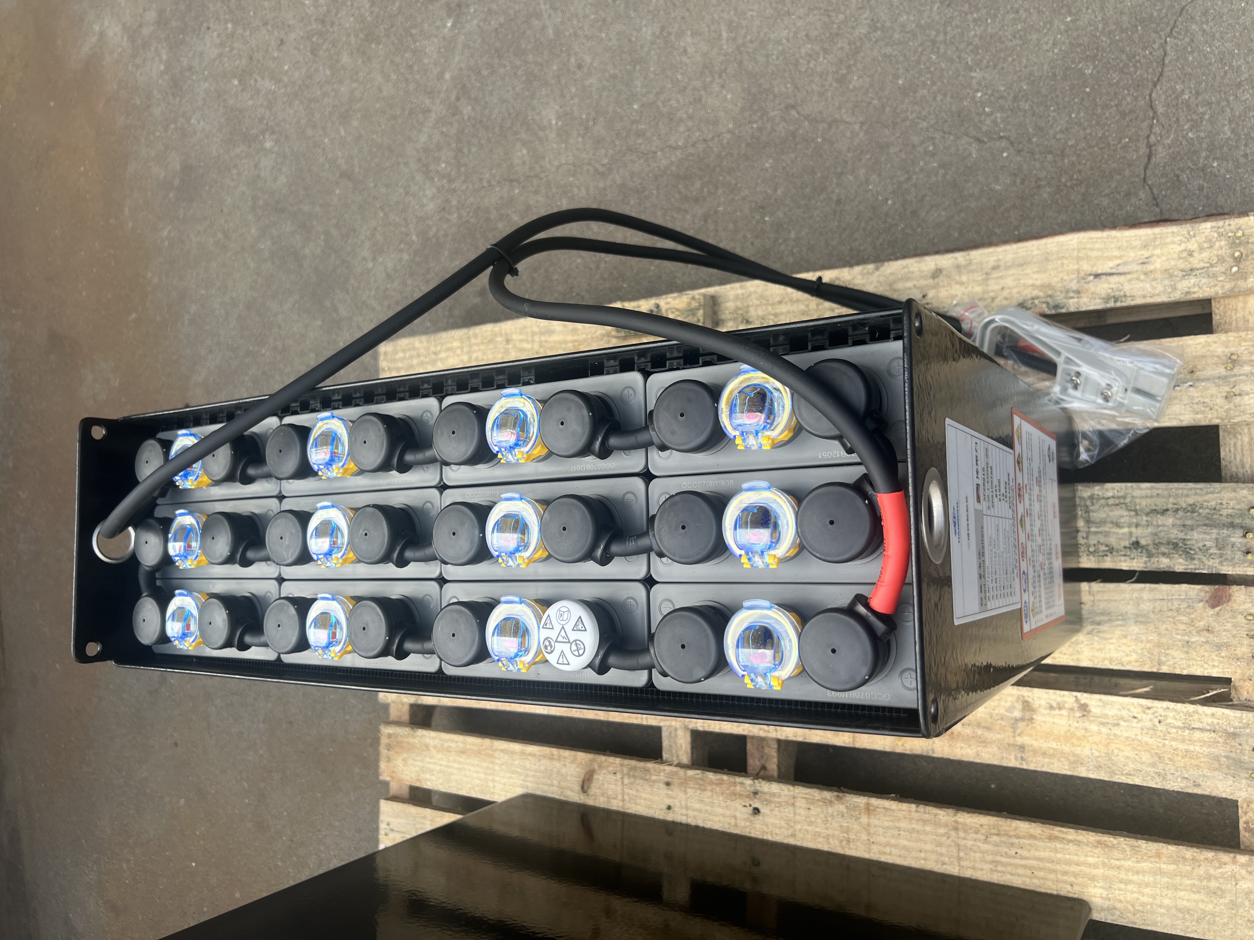 中力托盤車叉車蓄電池12-3PZB210 24V210AH