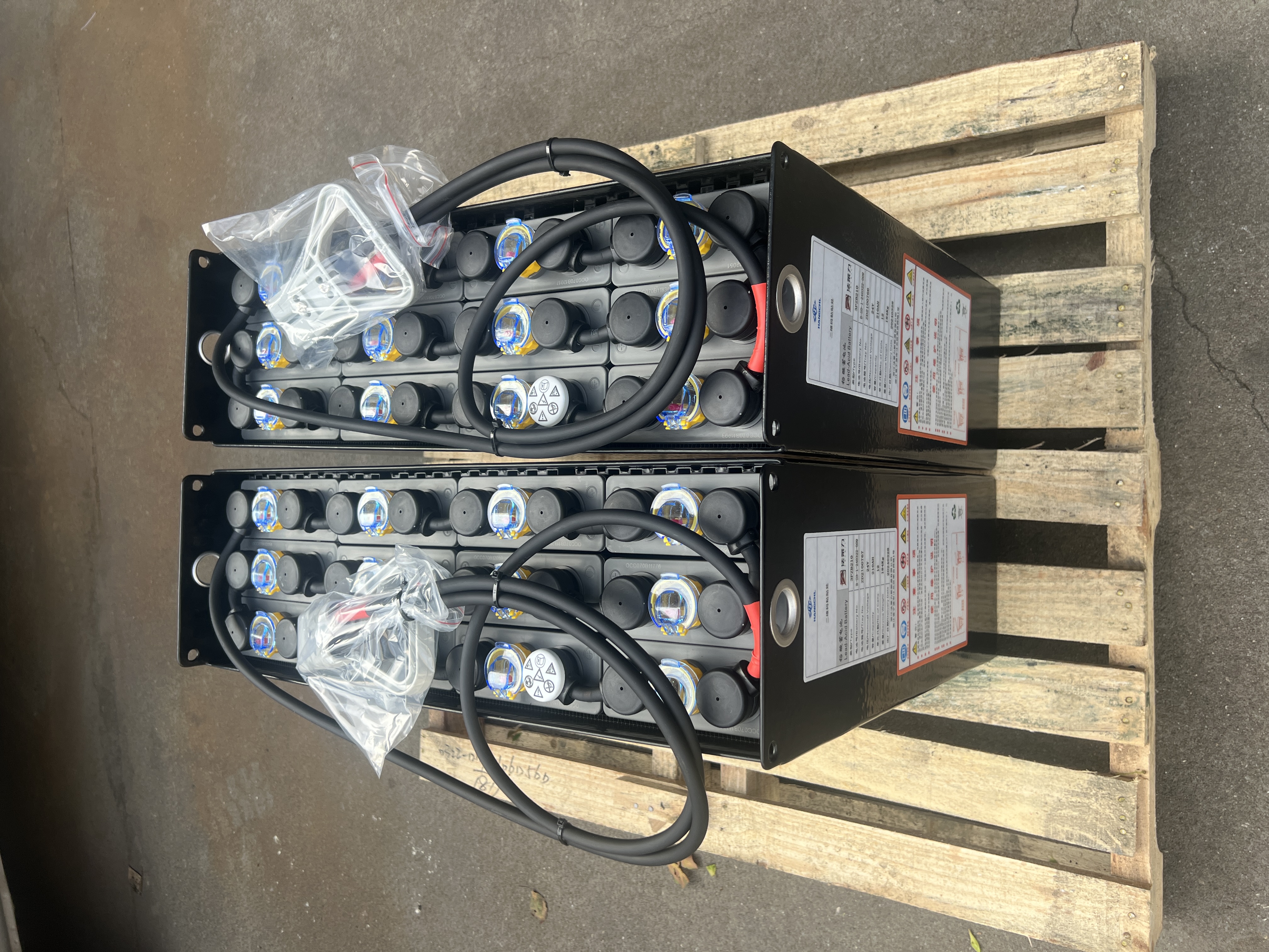 中力托盤車叉車蓄電池12-3PZB210 24V210AH