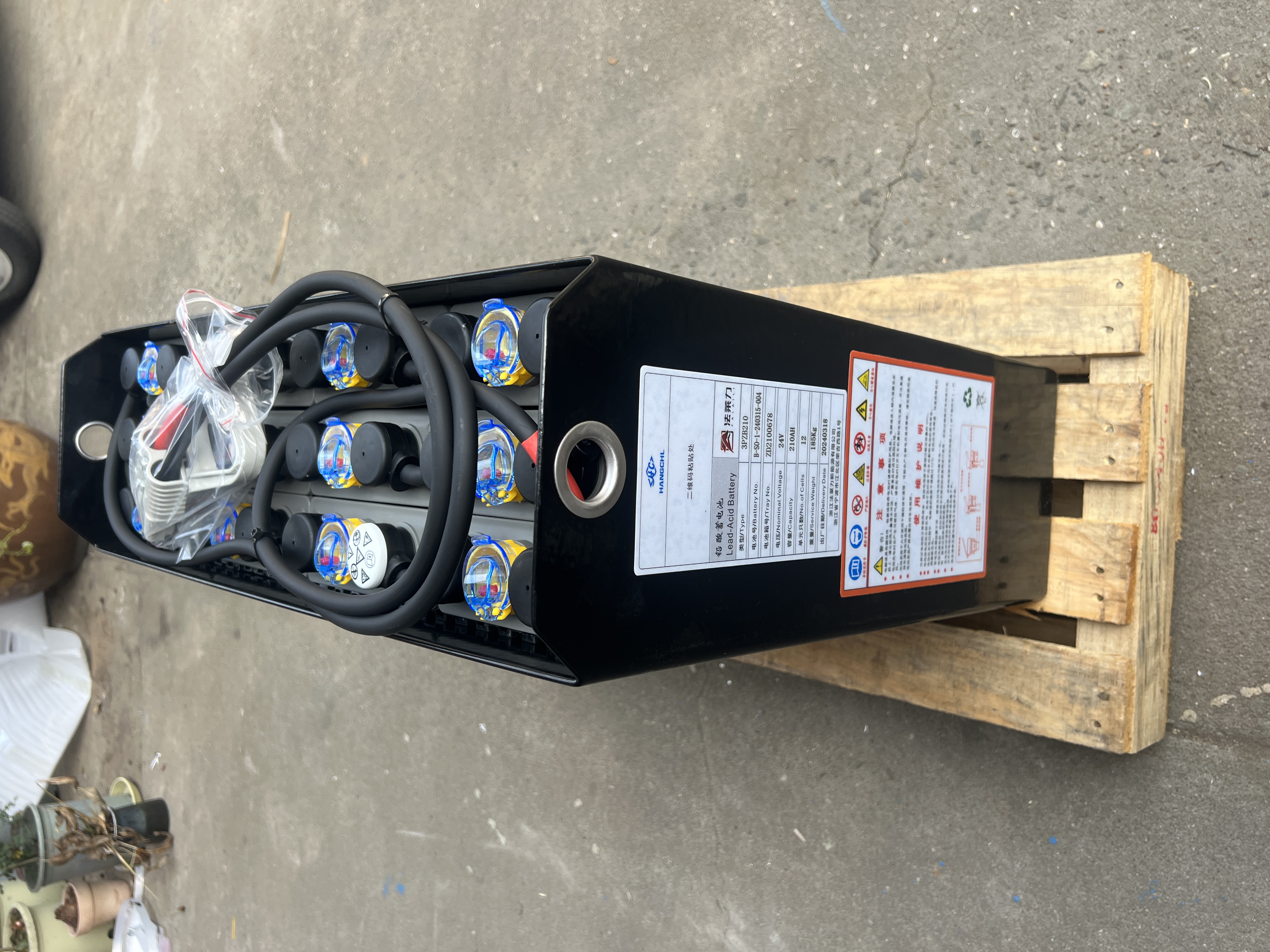 合力叉車力達(dá)410叉車蓄電池12-3PZB210 24V210AH 