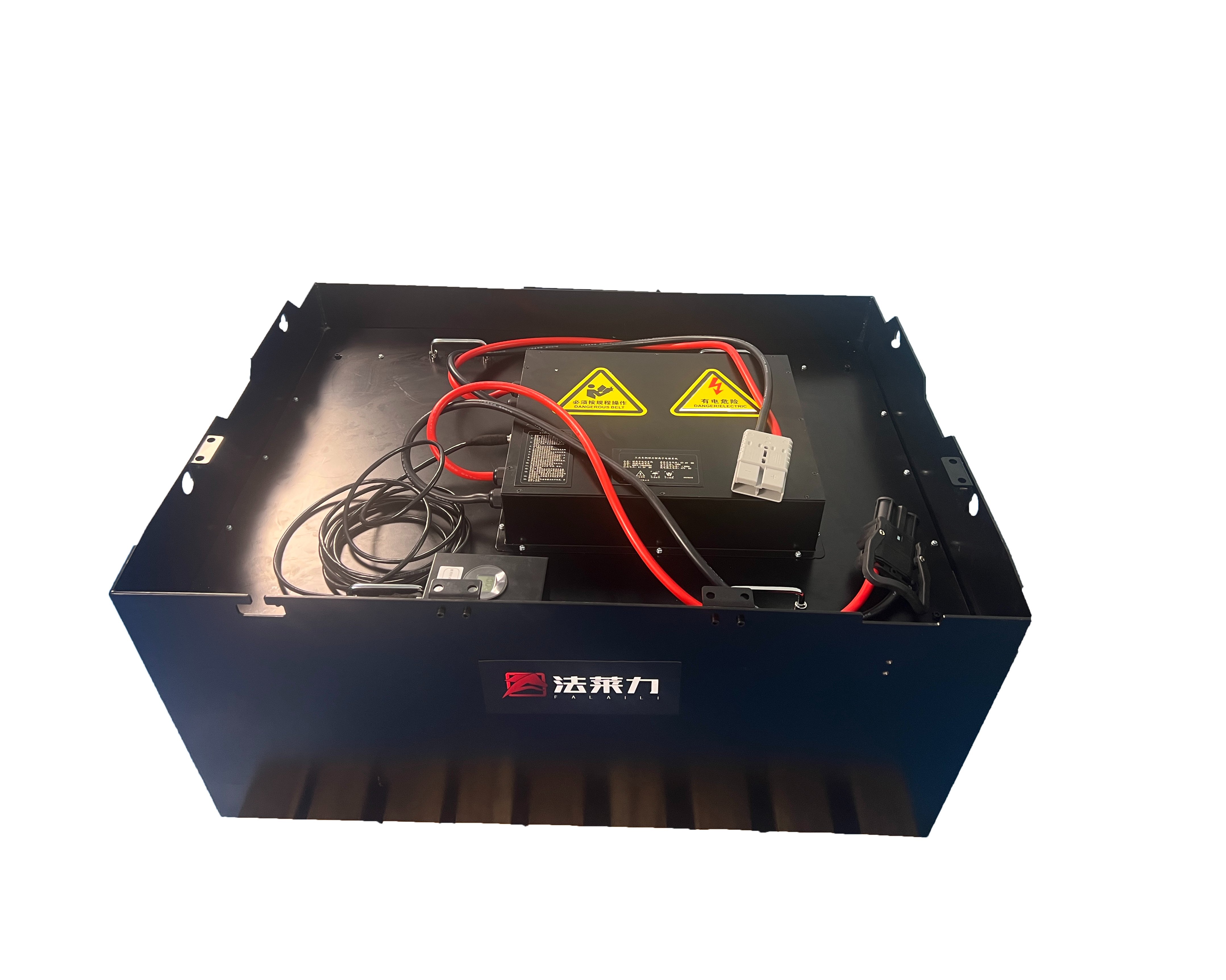 中聯(lián)重科2T/2.5T電動叉車鉛酸電池改鋰電池 原鉛酸電池48V630AH改為鋰電池51.2V560AH