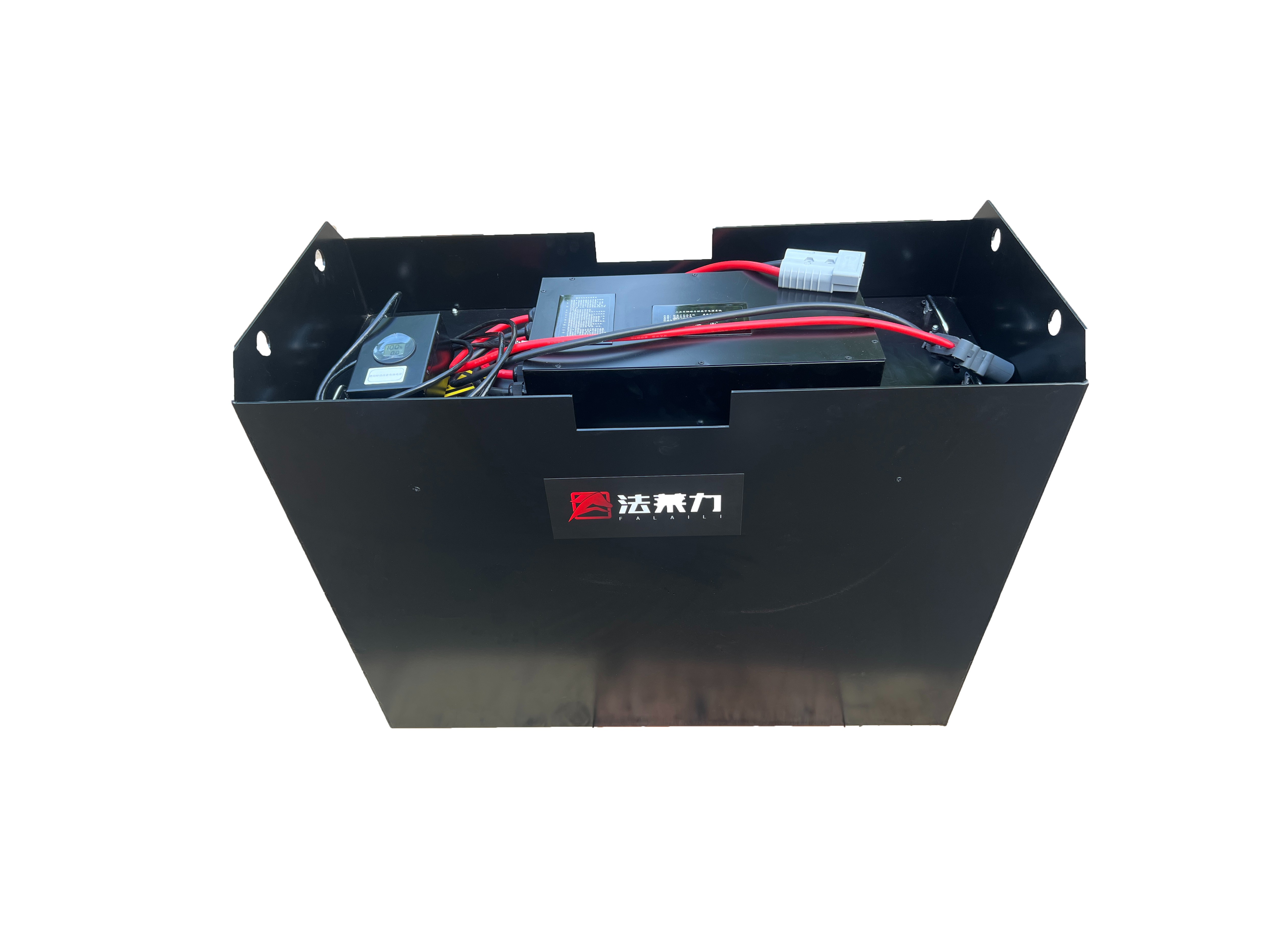 臺(tái)勵(lì)福1.5T電動(dòng)叉車鉛酸蓄電池48V 500AH改為磷酸鐵鋰電池 51.2V 300AH