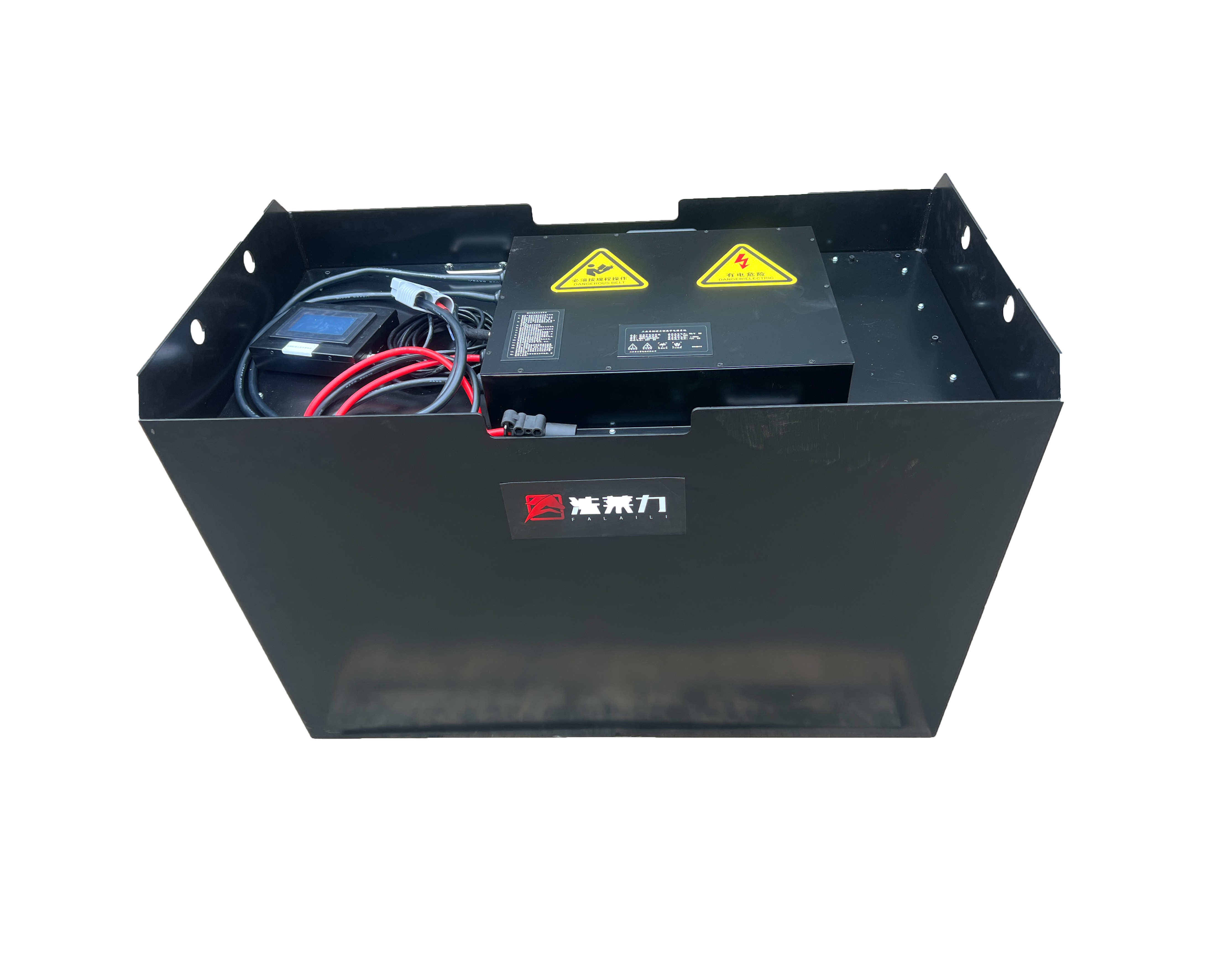 臺(tái)勵(lì)福3T/3.5T叉車鉛酸蓄電池80V 500AH改為磷酸鐵鋰電池 80V 300AH