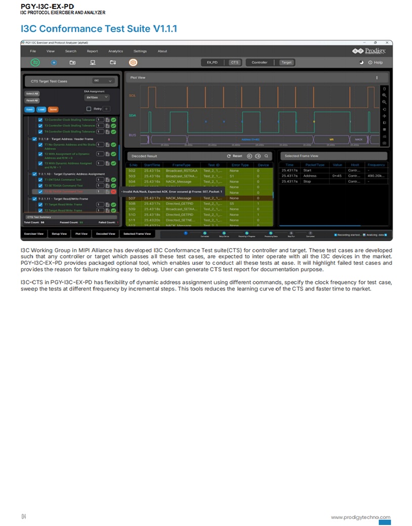Prodigy Rx Interface Prodigy PGY-I3C-EX-PD GUI软件升级产品手册_深圳市欧奥电子科技有限公司