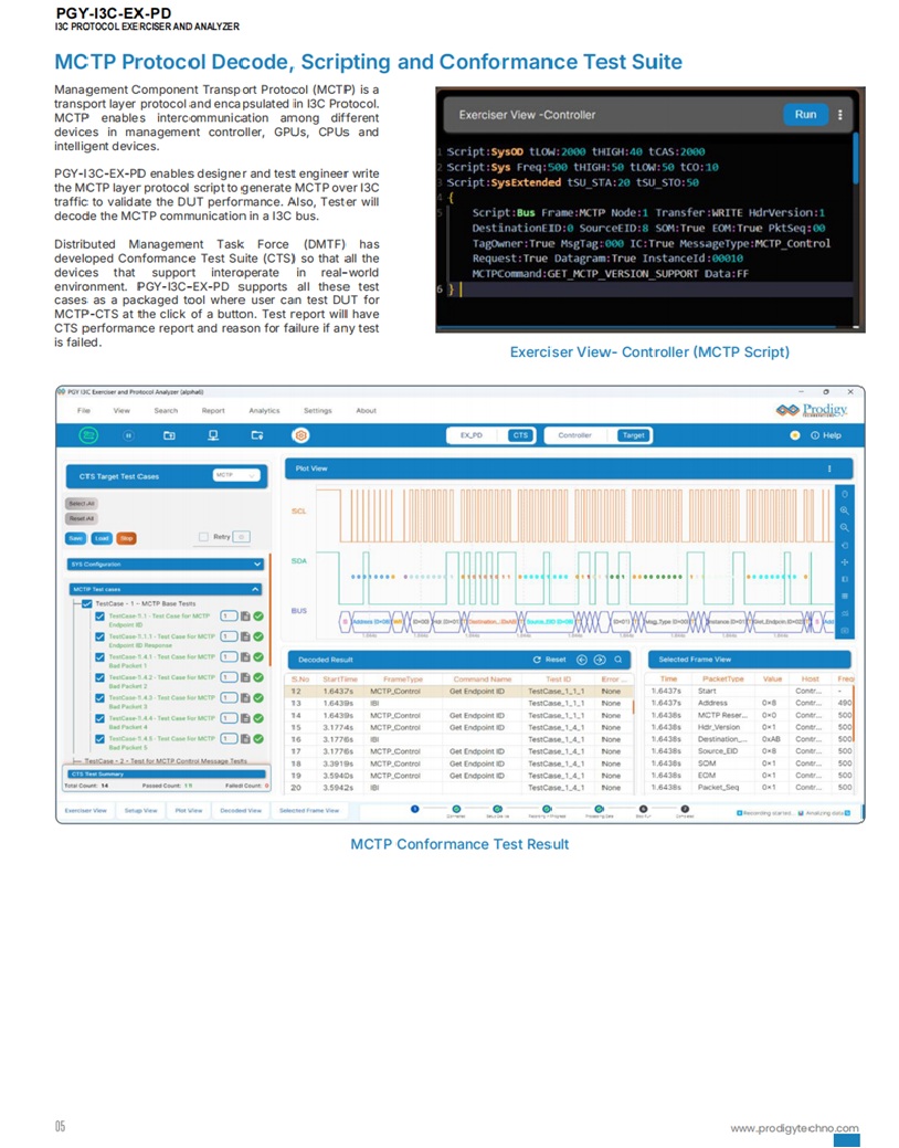 Prodigy Rx Interface Prodigy PGY-I3C-EX-PD GUI软件升级产品手册_深圳市欧奥电子科技有限公司