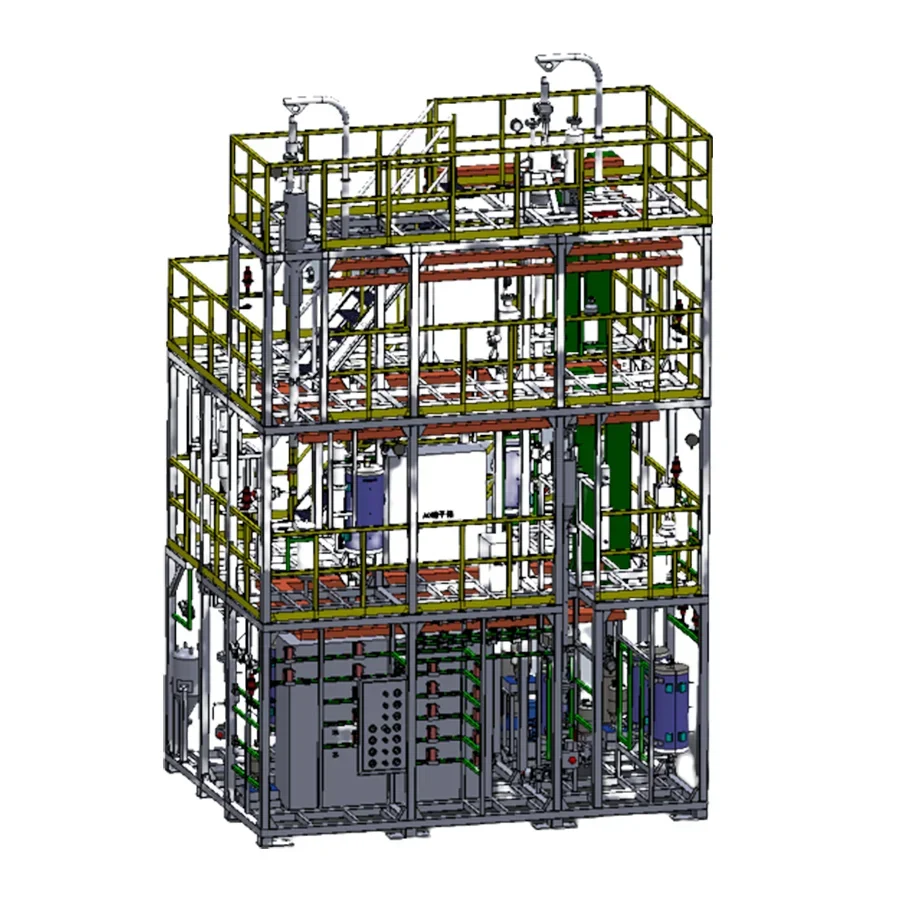 Circulating fluidized-bed units