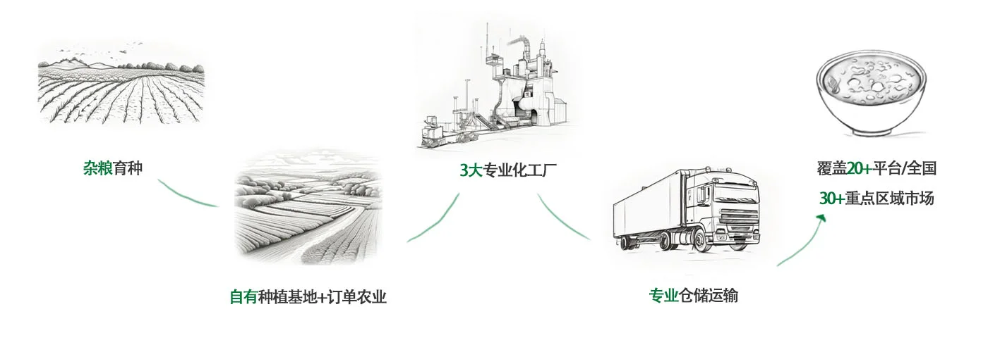 蒙清-產(chǎn)業(yè)布局插畫