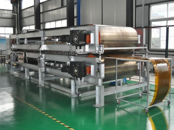 steel belt laminating machine