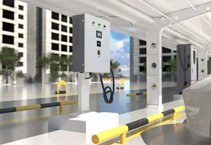 TF500系列小直流充電樁（20~40kw）：助充電如加油