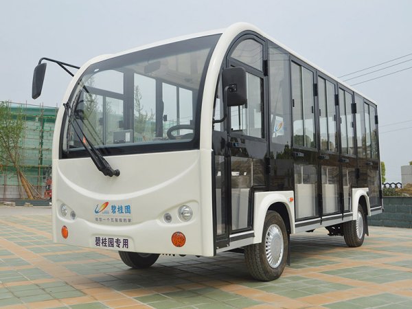 全封闭电动觀光車，可装冷暖空调