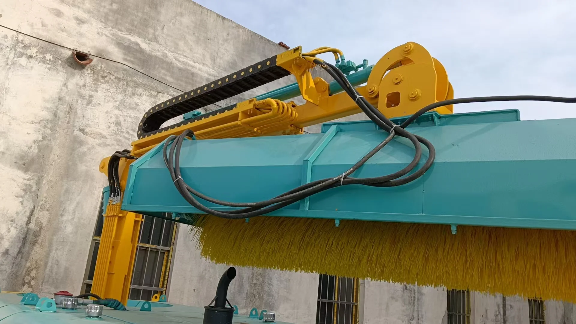Efficient Solar Panel Washing Machine