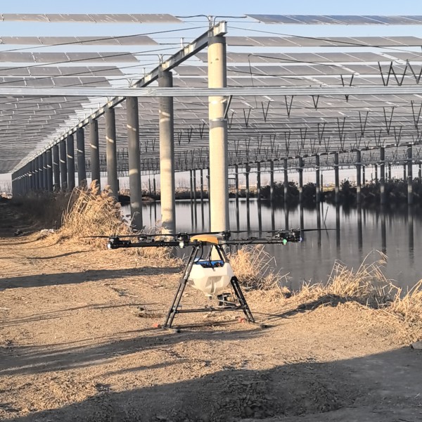 drone solar panel inspection and cleaning