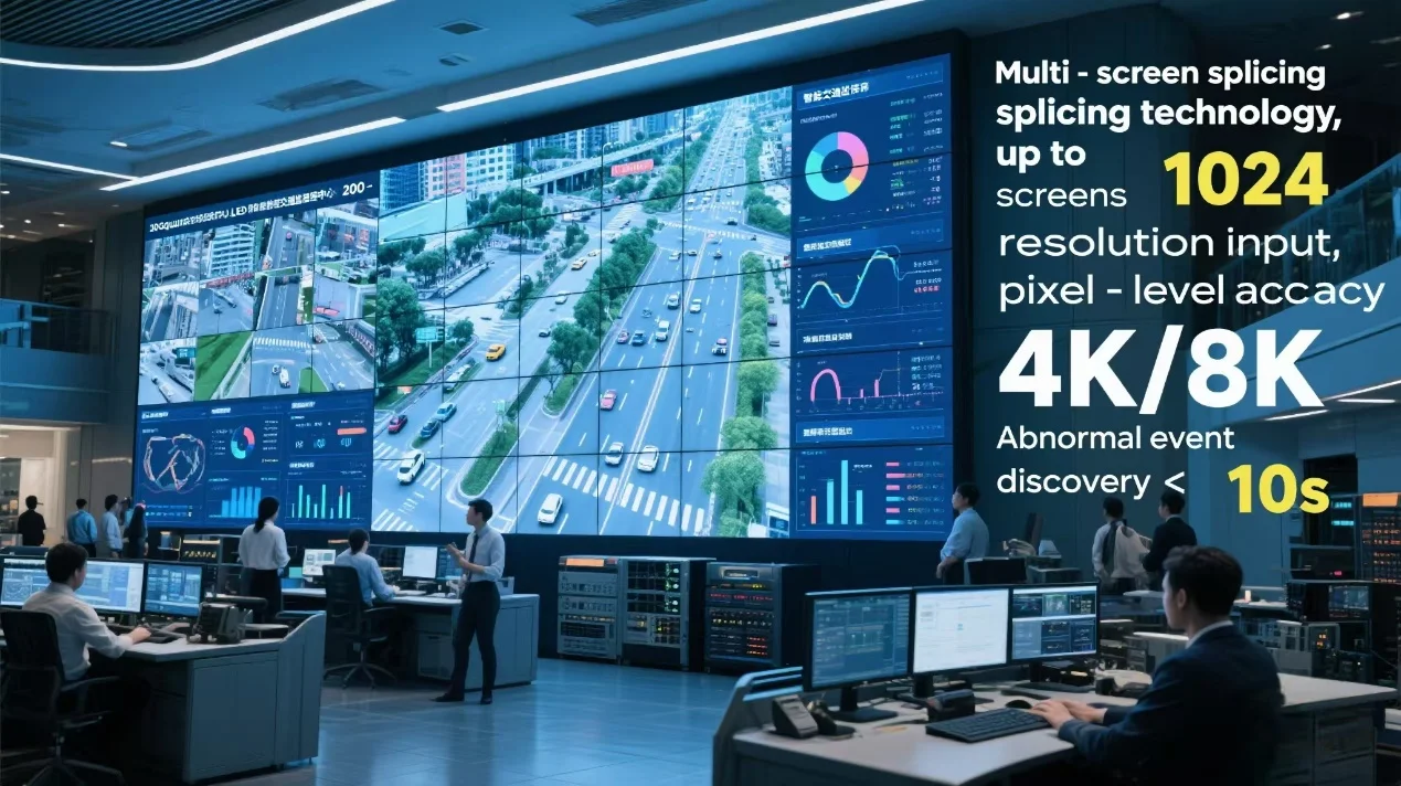 Monitoring center display screen