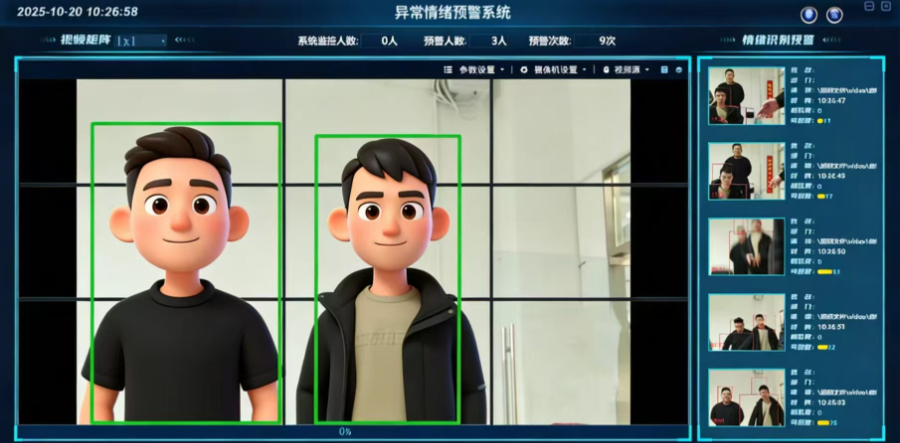 湖南评标室Al动态异常情绪监测系统生产厂家,Al动态异常情绪监测系统