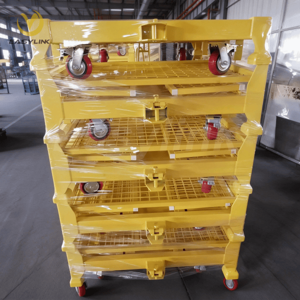 Storage Containers On Casters Storage Container With Casters in Industrial Warehousing: How Mobility ...