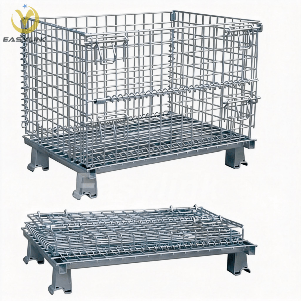 Foldable Wire Mesh Containers | China Manufacturer