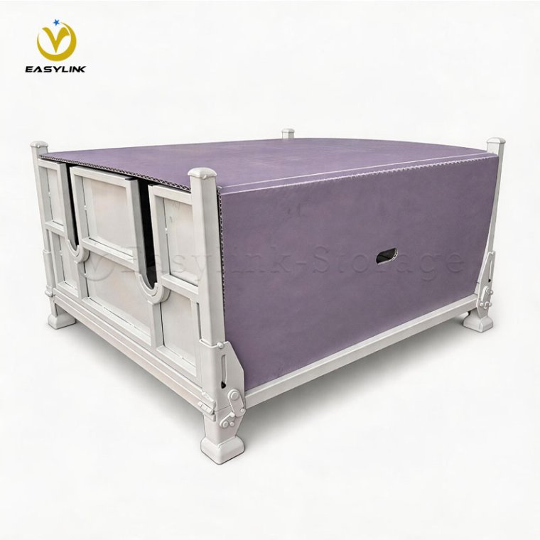 stackable post stillage for warehouse