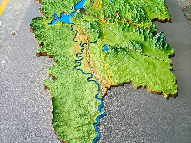 四川工業(yè)沙盤模型定制價格 杭州臻藝模型設計供應;