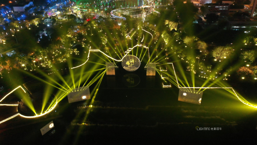 四川植物園夜游互動體驗設計 深圳市光影百年科技供應