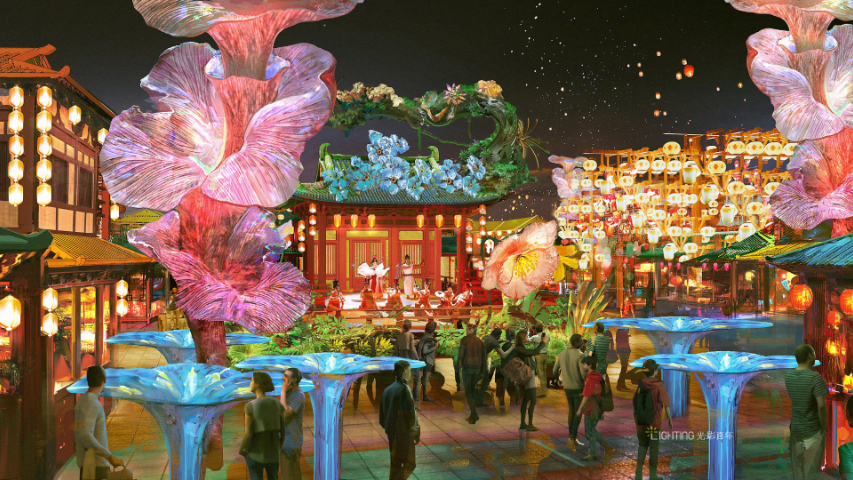 河南全息影像夜游制作費用 深圳市光影百年科技供應