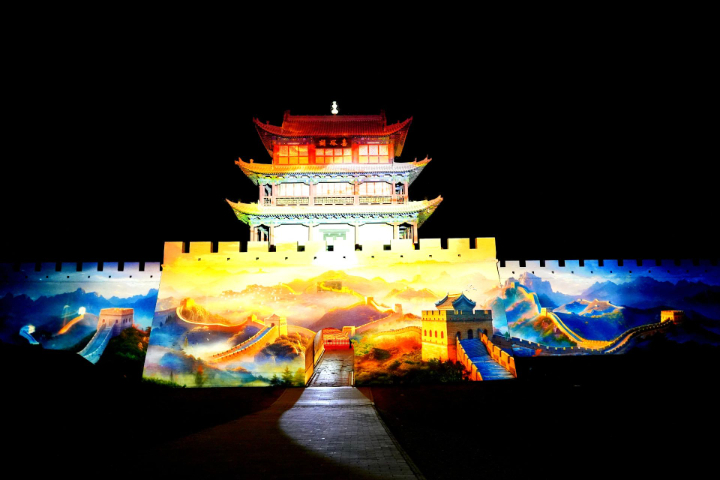 浙江达人光影秀需要什么设备,光影秀