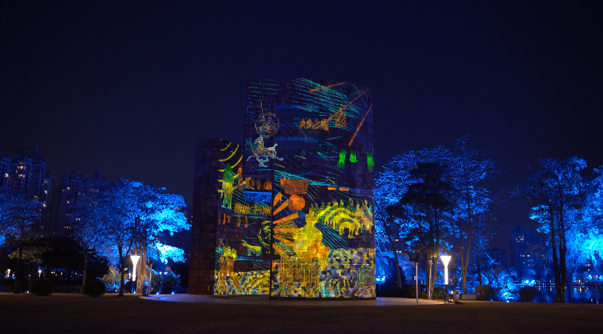 广东非遗灯光秀费用,光影秀