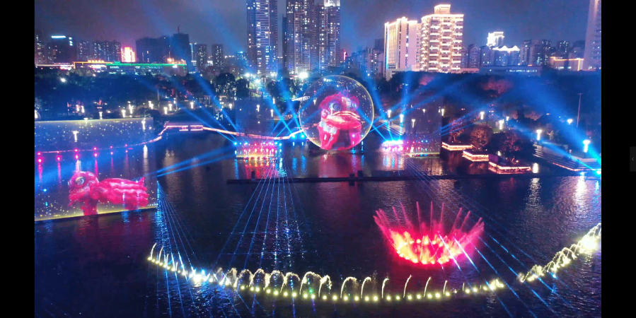 安徽多媒体光影秀打造,光影秀